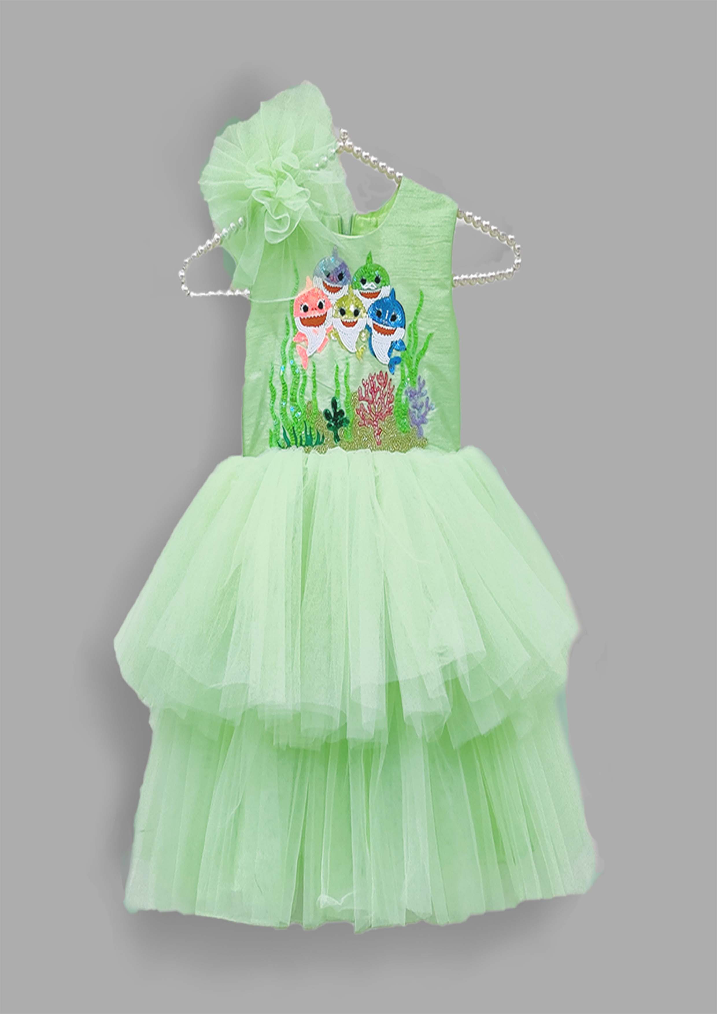 Baby Shark Dress Lil Angels